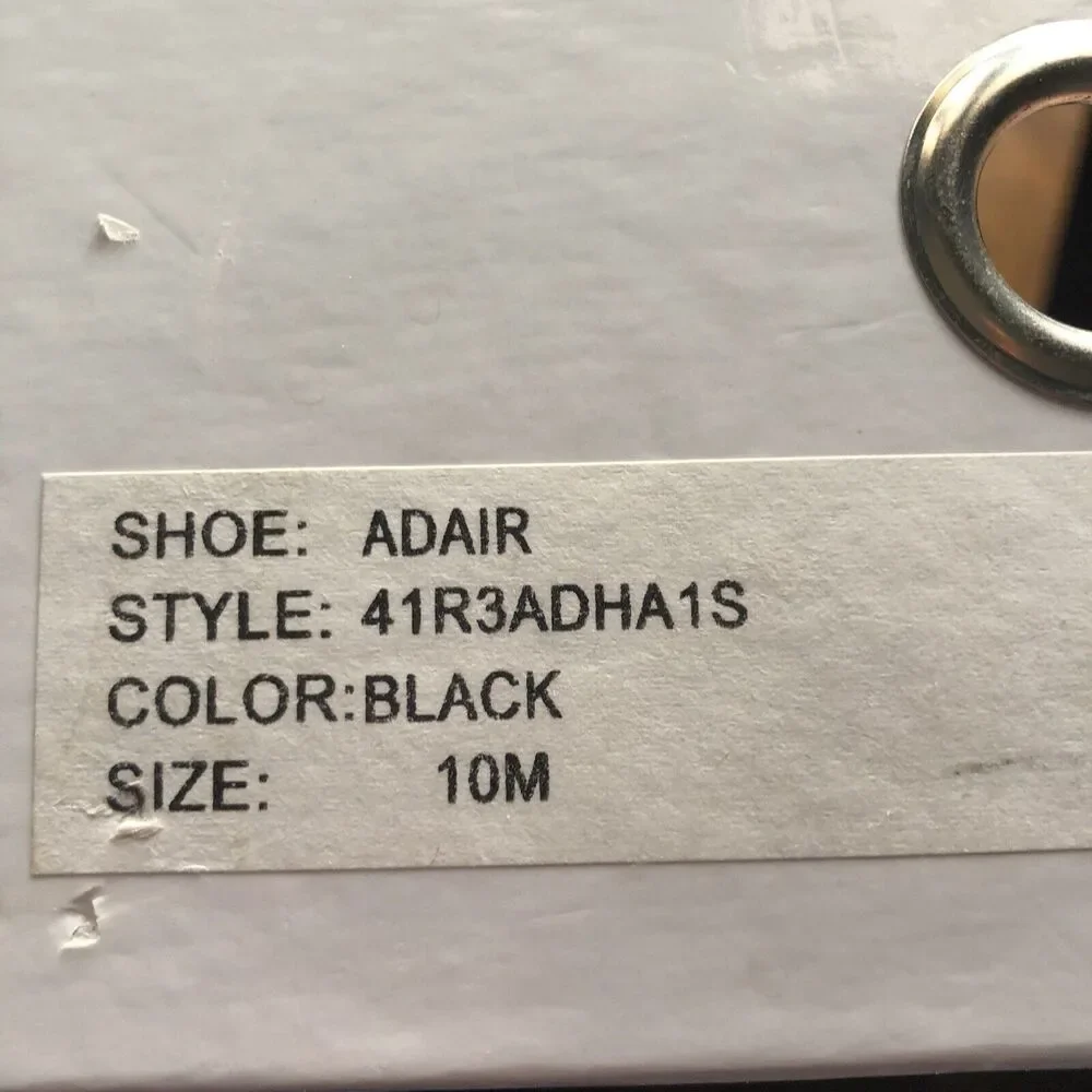 Michael Kors Adair Blk Suede Cork Platform High Heel Sandals Size 10M New In Box - Picture 11 of 11
